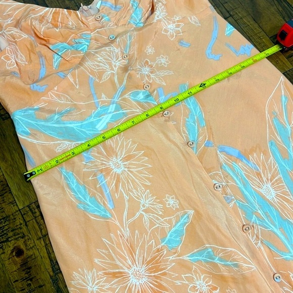 Astr Coral Floral Midi Dress - Picture 9 of 11